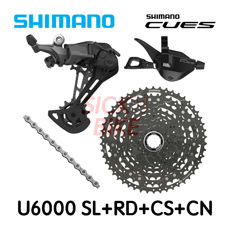 Shimano Cues U6000 1x10speed/1x11speed Groupset SLU600011R RDU6000 CSLG40011 CNLG500