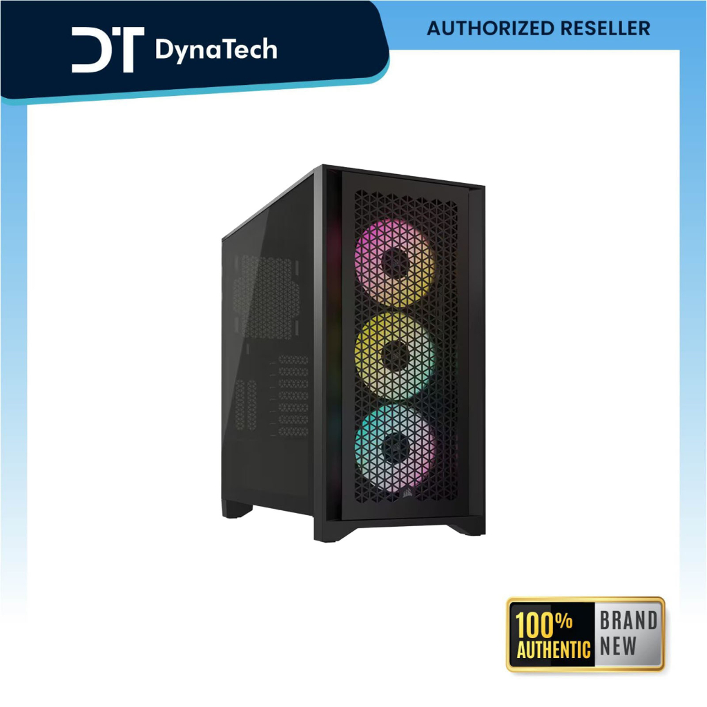 Corsair Icue 4000d Airflow Rgb Tg Atx Case Black Cc 9011240 Ww