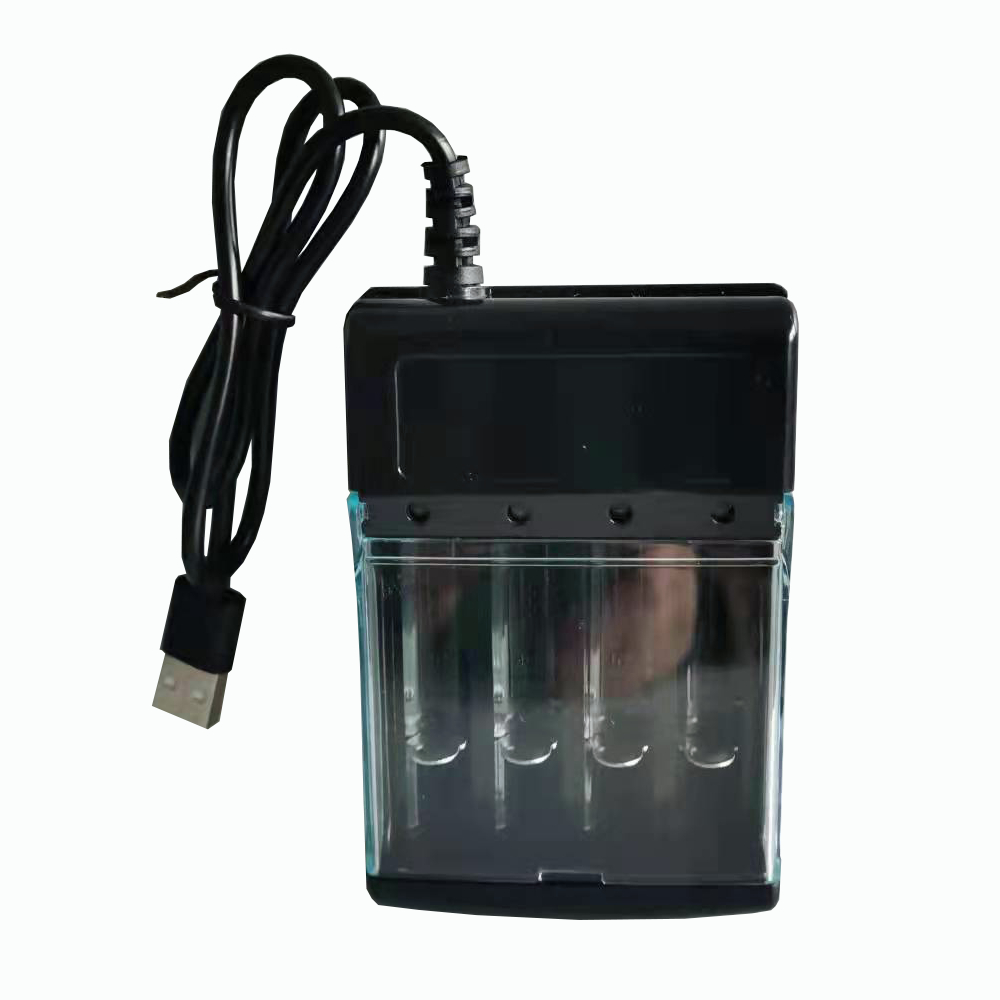 Alkaline Rechargeable Battery Charger USB 4Slots AA/AAA 1.5V Alkaline