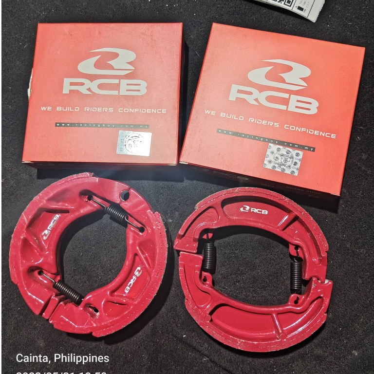 RCB BRAKE SHOE YAMAHA SCOOTER ALL MIO, AEROX HONDA SCOOTER, BEAT