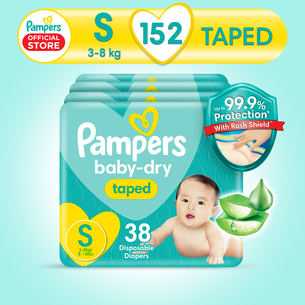 Pampers best sale newborn shopee