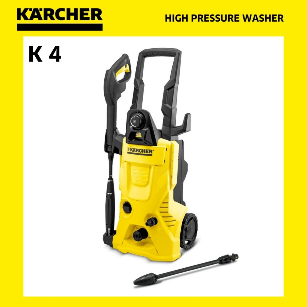 Kärcher K 4 High Pressure Washer | Shopee Philippines