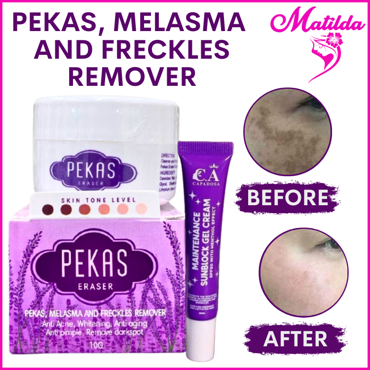 Capadosa Pekas Eraser Cream Melasma, Pekas & Freckles Remover Skincare