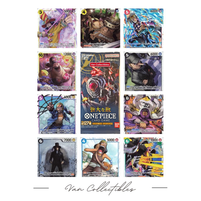 One Piece Card OP-03 Secret Rare | Shopee Philippines