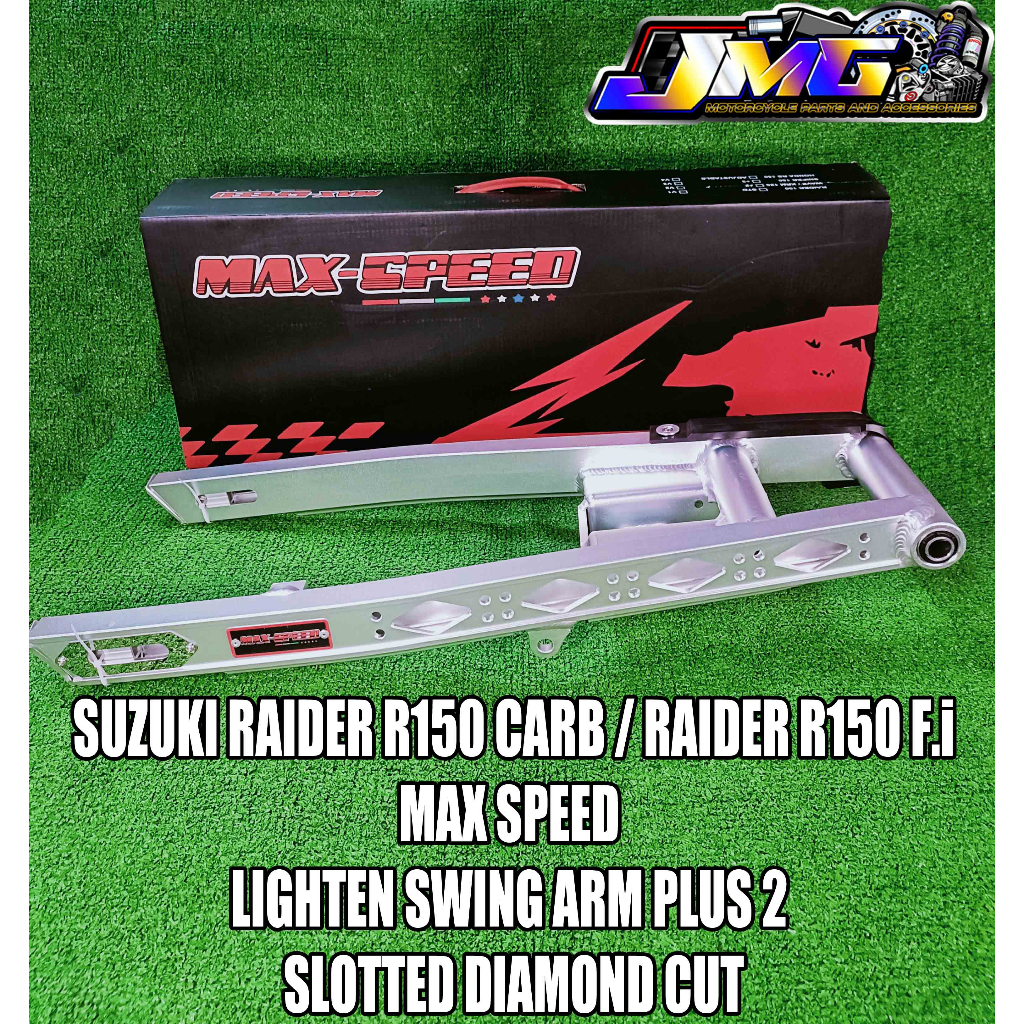 SUZUKI RAIDER R150 CARB / RAIDER R150 F.i MAX SPEED LIGTHEN SWING ARM