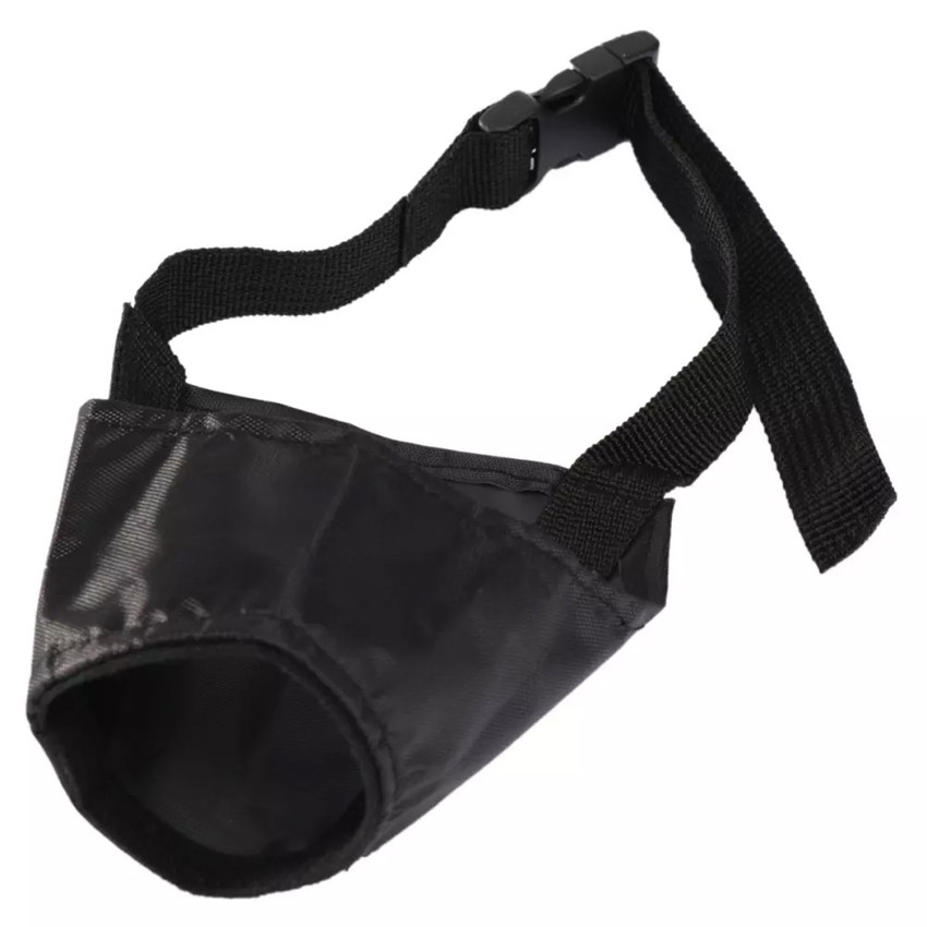 Anti Bark Bite Chew Dog Muzzles Adjustable Nylon Dog Mouth Muzzle Pet ...