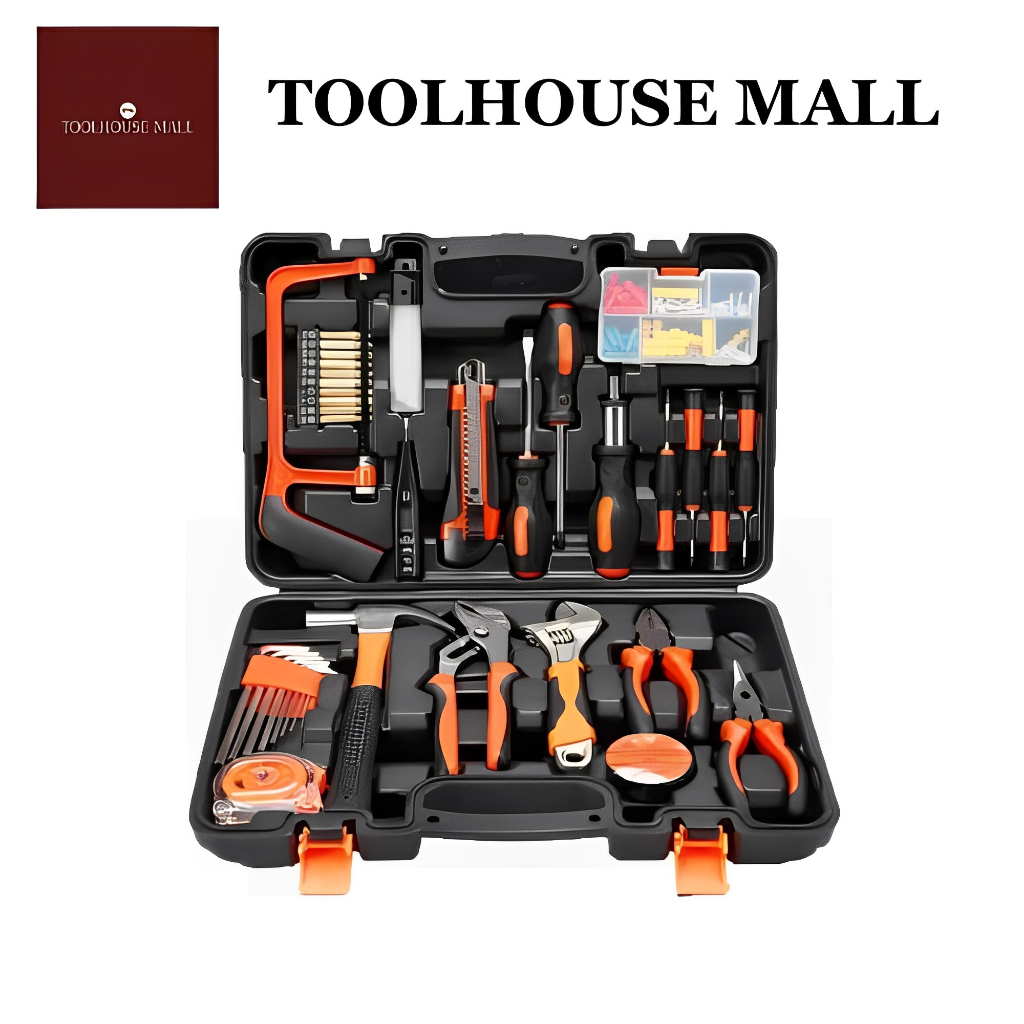 Complete Tools Set Kit Professional Hand Toolbox General Household