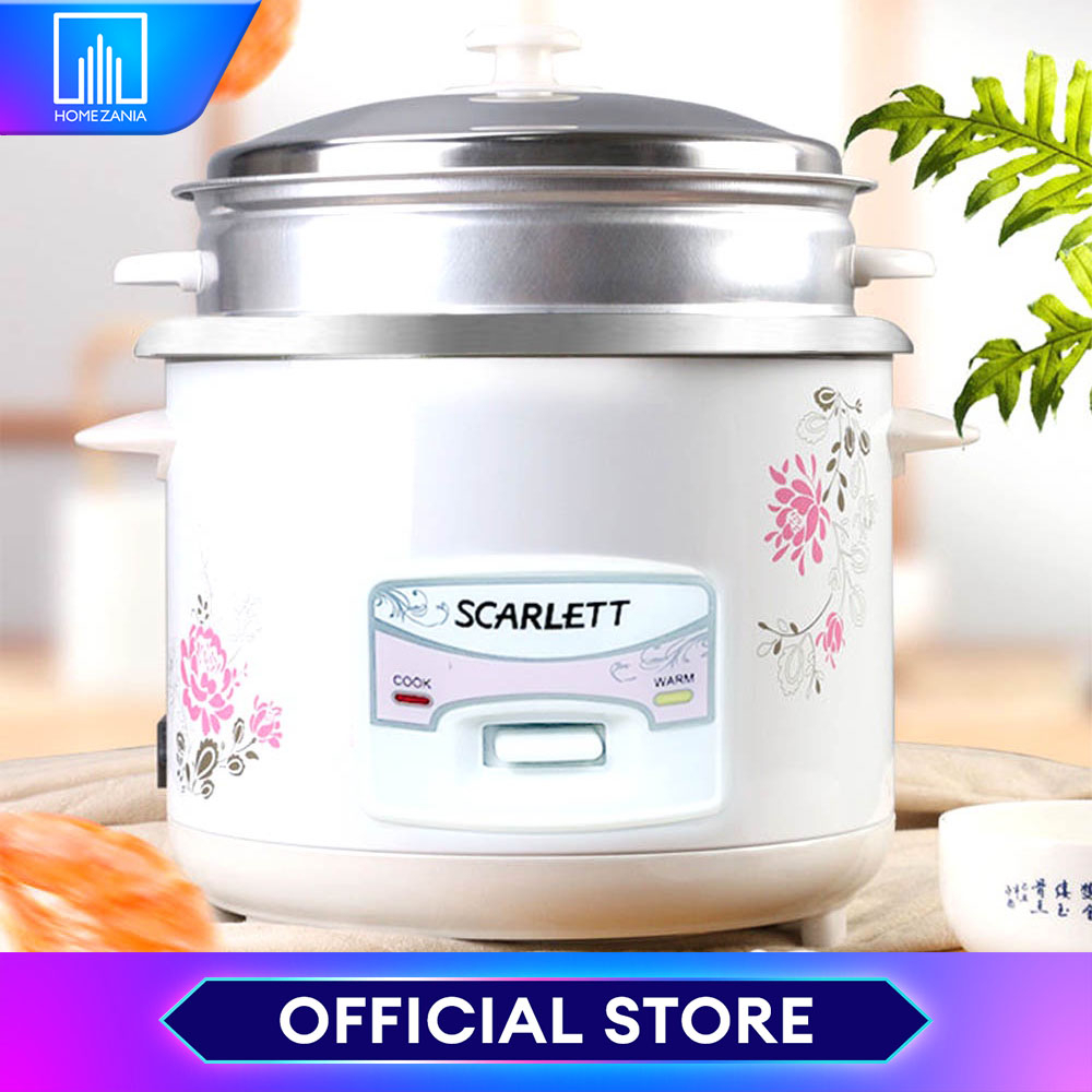 1/1.5L Stainless Steel Automatic Electric Rice Cooker With Steamer Heat