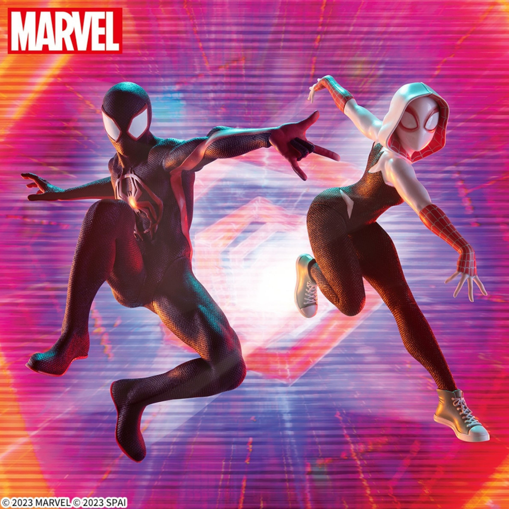 Spider-Man & SPIDER-GWEN SPIDER-MAN: ACROSS THE SPIDER-VERSE Luminasta ...