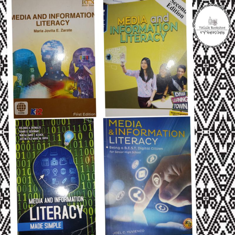 Original Media and Information Literacy books Senior High/SHS Humss