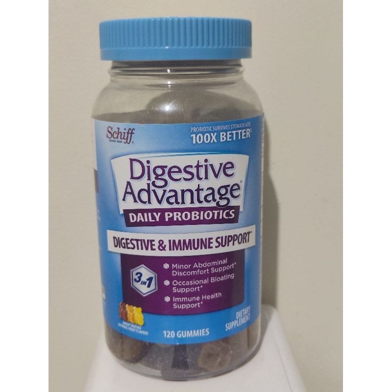 Schiff Digestive Advantage Probiotics gummies digestion immune