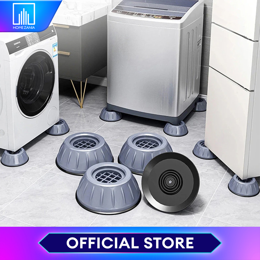 Home Zania 4pcs Anti Vibration Rubber Foot Pads for Shockproof and