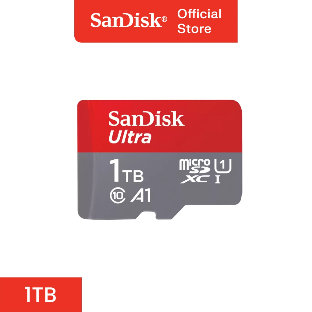 SanDisk SDSQUAC 1TB Ultra MICROSDXC A1 C10 U1 UHS-I 150MB/S R 4x6 ...