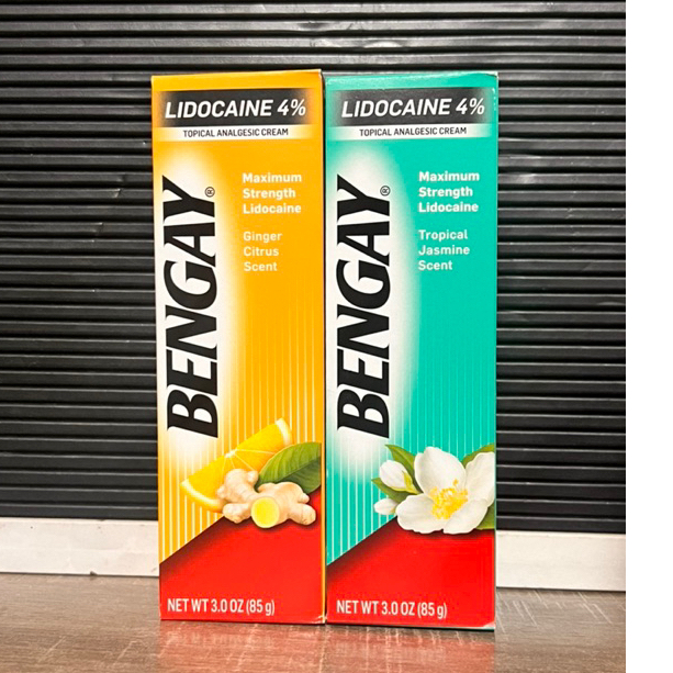 Bengay Pain Relieving Lidocaine Cream Topical Analgesic 3oz Shopee Philippines