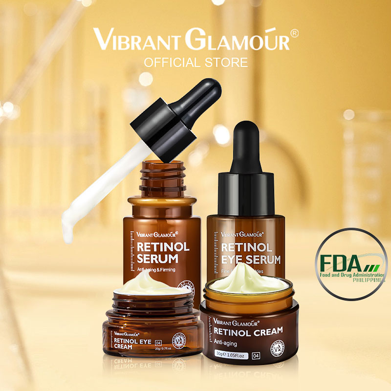 Vibrant Glamour Retinol Sets Face Creamfacial Serumeye Serumeye Cream Double Retinol Va Anti