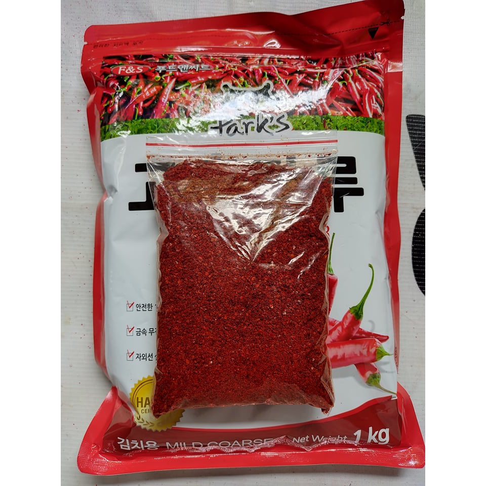 Gochugaru Red Chilli Pepper Flakes for Kimchi (500g, 200g, 100g