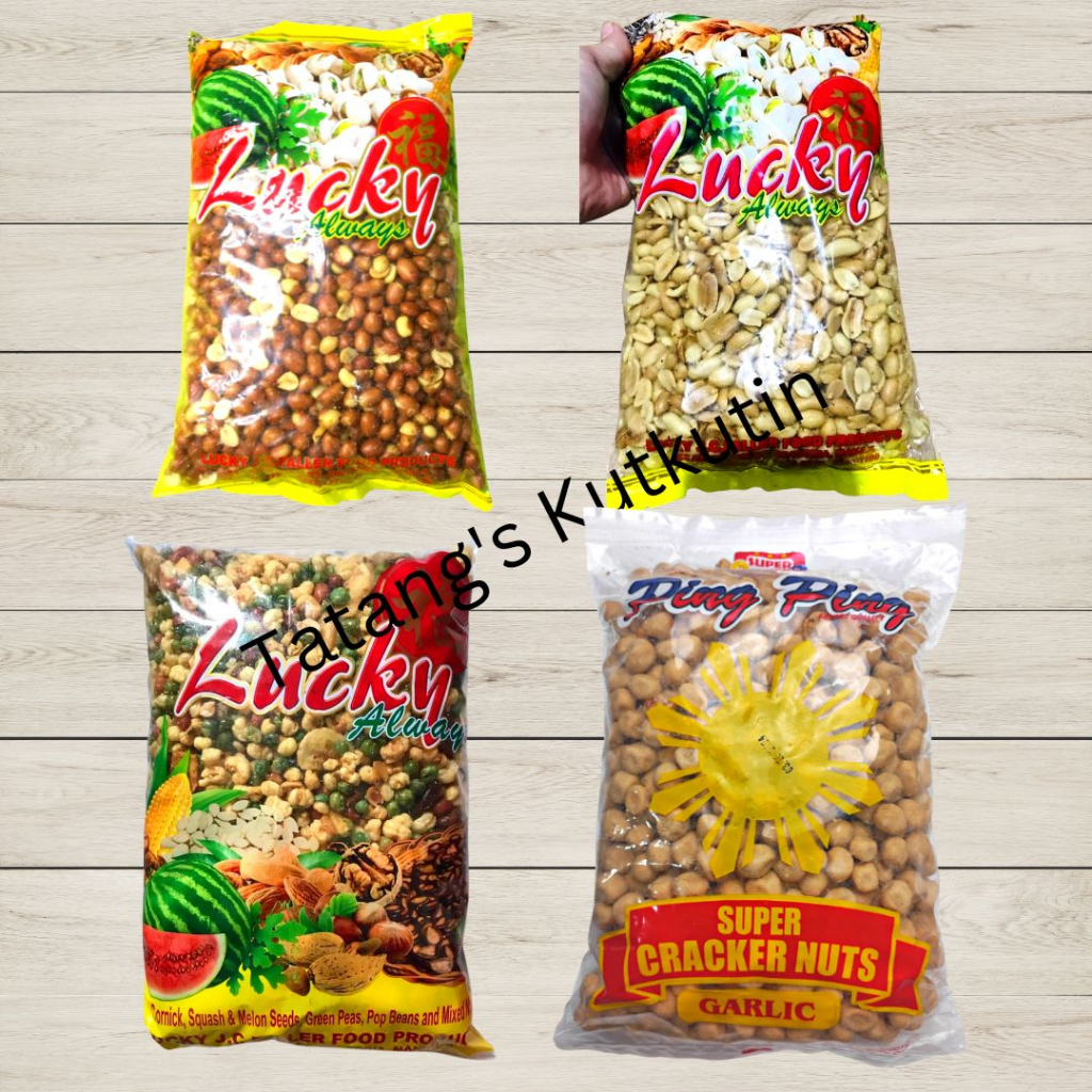 Kutkutin 1 Kilo Mani Mixed And Cracker Nuts Pop Beans950 1000g Shopee Philippines 