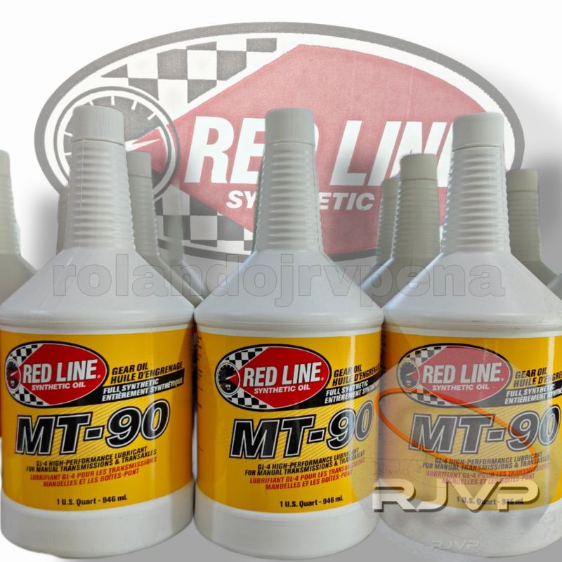 Redline Gear Oil MT90 GL4 SAE 75W90 946ml For Manual Transmission and