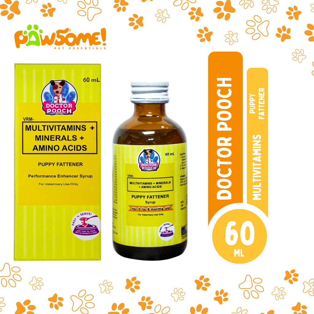 DOCTOR POOCH MULTIVITAMINS PUPPY FATTENER Shopee Philippines