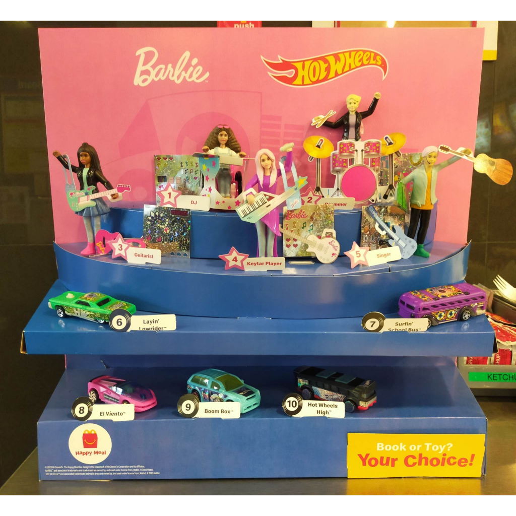 Happy meal toys barbie online