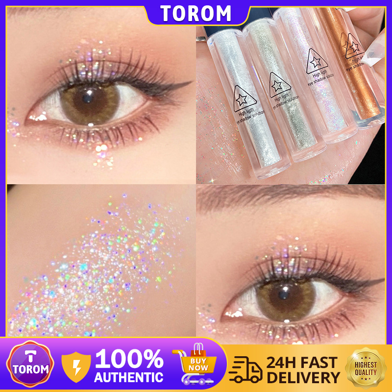 Make Up Eyeshadow Liquid Sparkle Eyeshadow Highlighter Sequins Shimmer ...