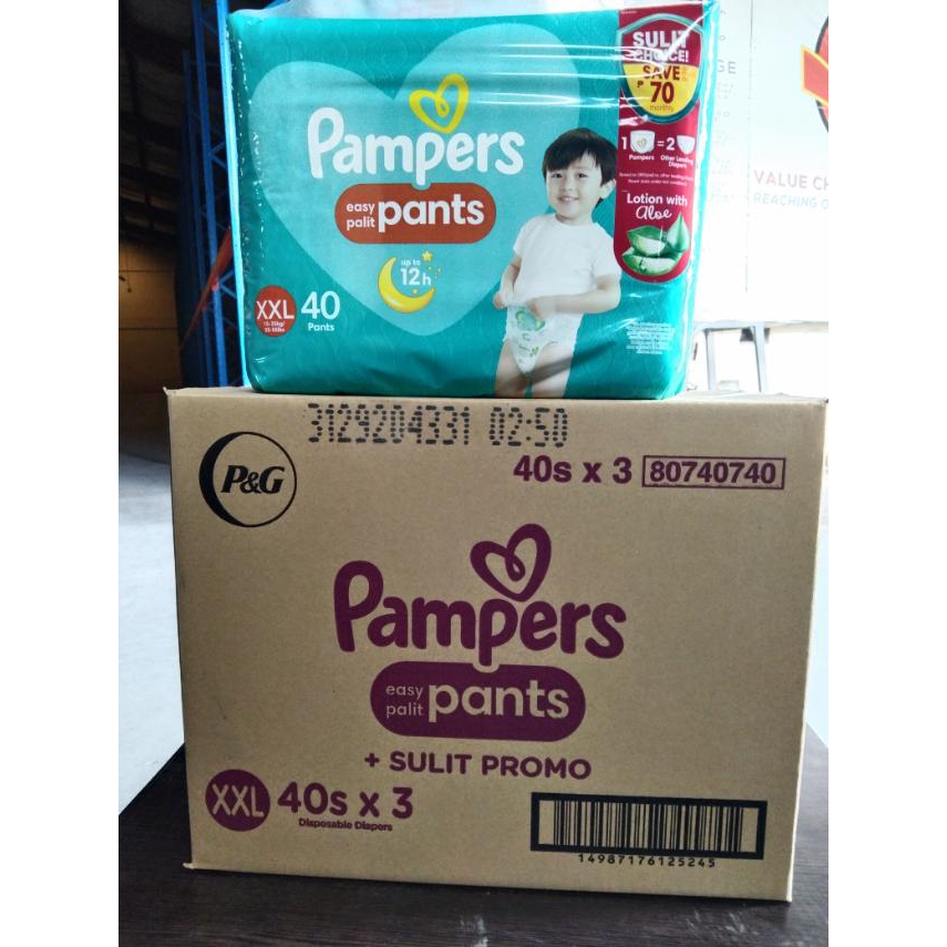 Pampers Diaper Pants XXL 40 Shopee Philippines