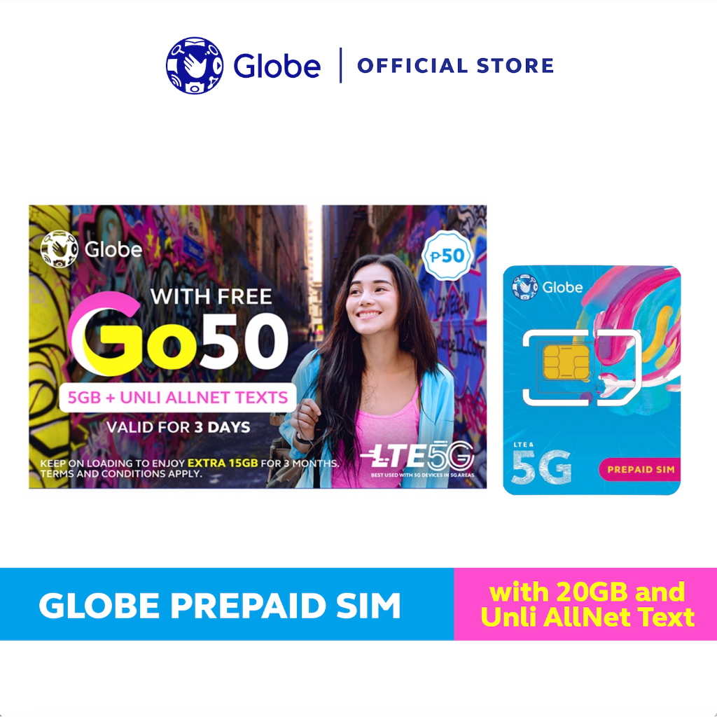 Globe Prepaid 5G SIM | Shopee Philippines