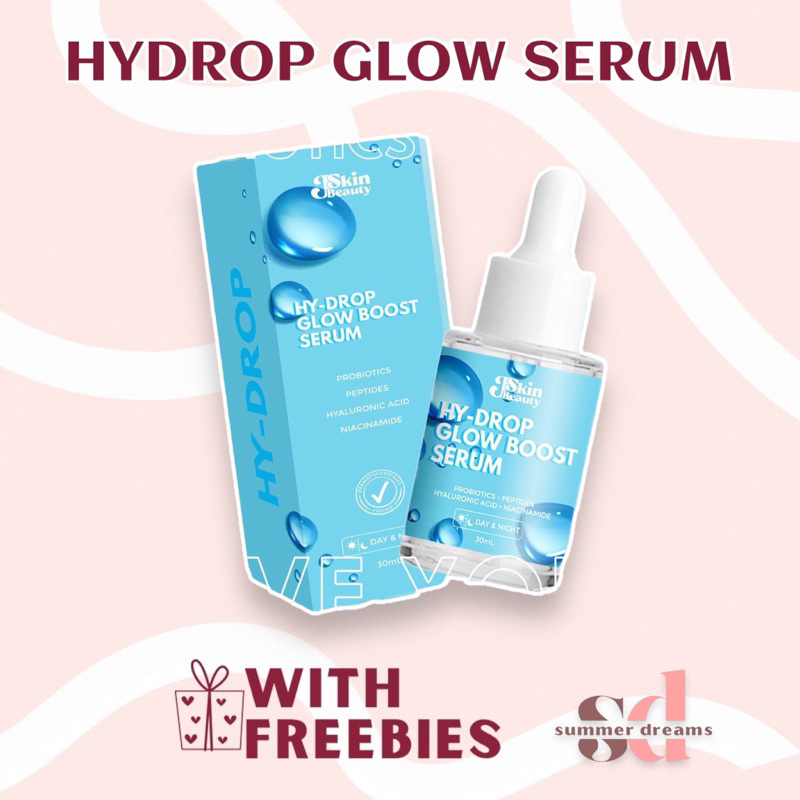 JSKIN BEAUTY Hy-Drop Glow Boost Serum Probiotics Peptides 30ML JSKIN ...