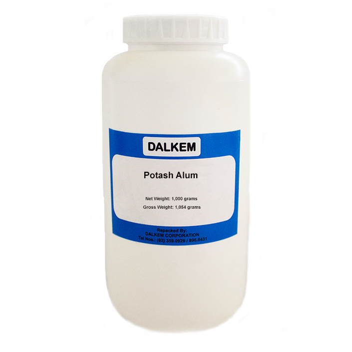 Dalkem Potassium Alum Powder Potash Alum Net Weight 1 kilogram