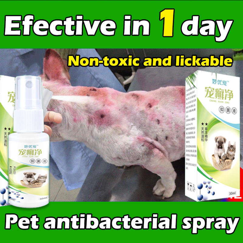 Pet Skin Disease Treatment Anti Fungal Spray For Dog And Cat Shopee
