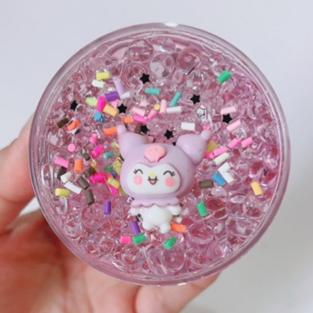 Sanrio Kuromi Bubbles Kawaii Scented Clear Slime Toy for Kids and ...