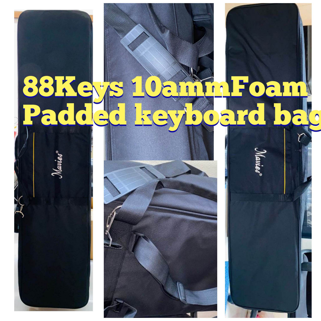 MAVIES PORTABLE 88-KEY PADDED KEYBOARD GIG BAG 10MM FOAM (BRAND NEW ...