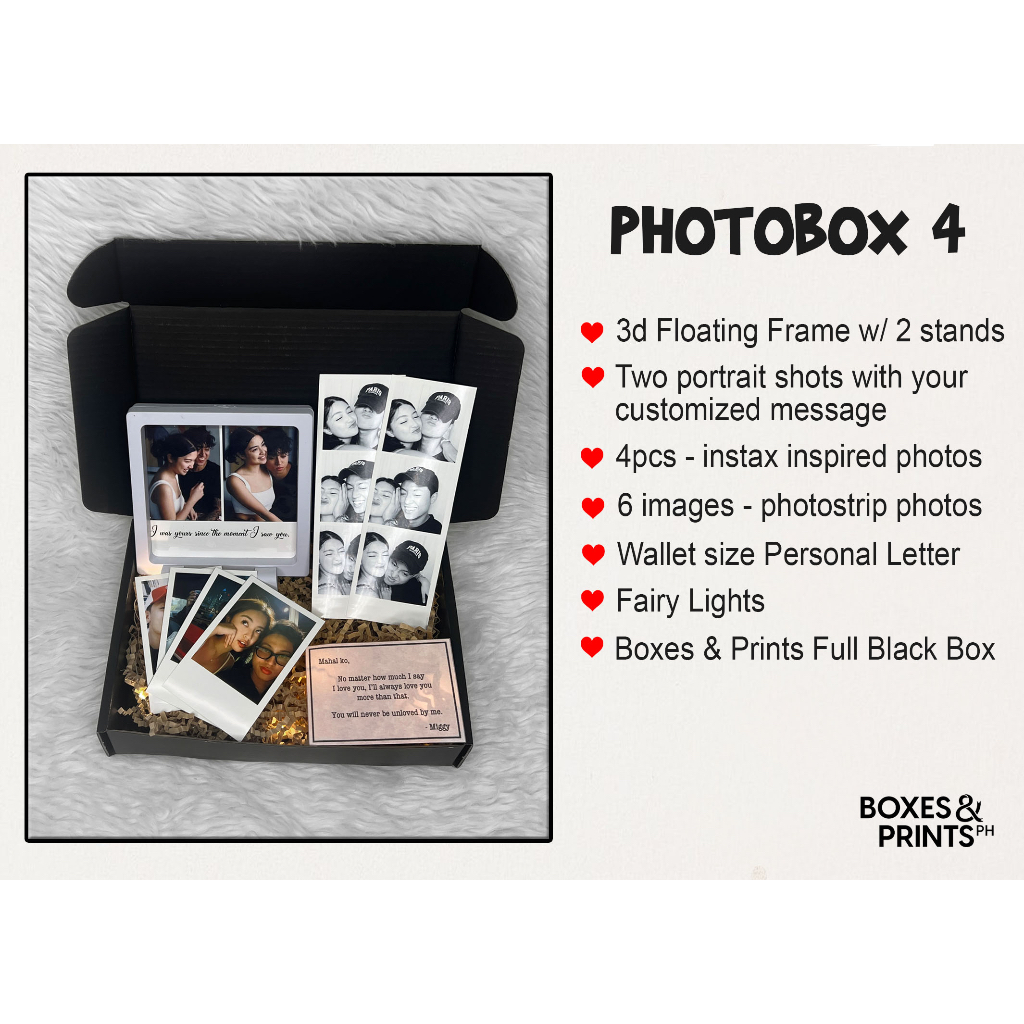 PHOTO BOX SURPRISE GIFT, ANNIVERSARY GIFT FOR BOYFRIEND, GIRLFRIEND