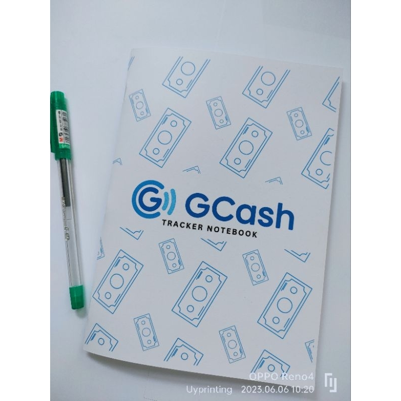 Gcash Tracker Notebook Front And Back Print Shopee Philippines 9777