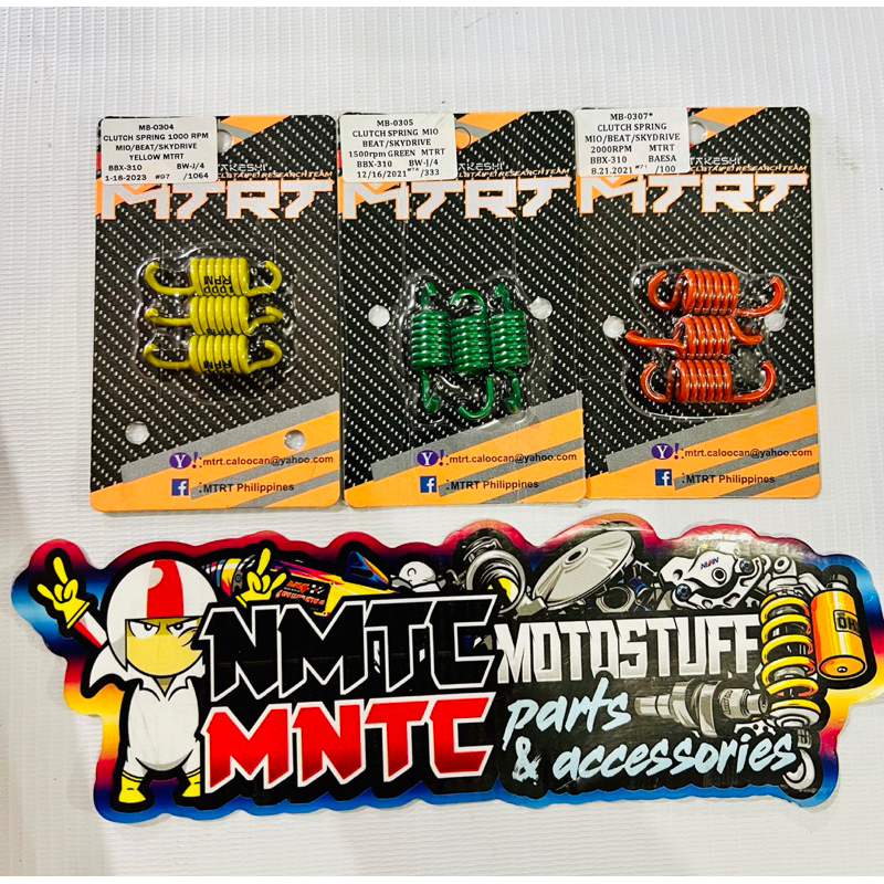 MTRT CLUTCH SPRING 1000/1500/2000RPM MIO/SOULTY/SPORTY/SKYDRIVE/ADV ...