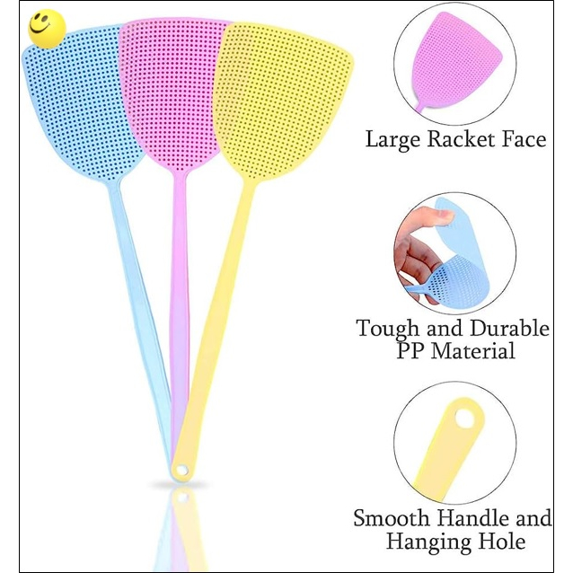 CUNYA 5 pz Swatter estensibile Heavy Duty, controllo manuale Swat parassiti con manico regolabile in acciaio inox, leggero e durevole Swatter telescopico