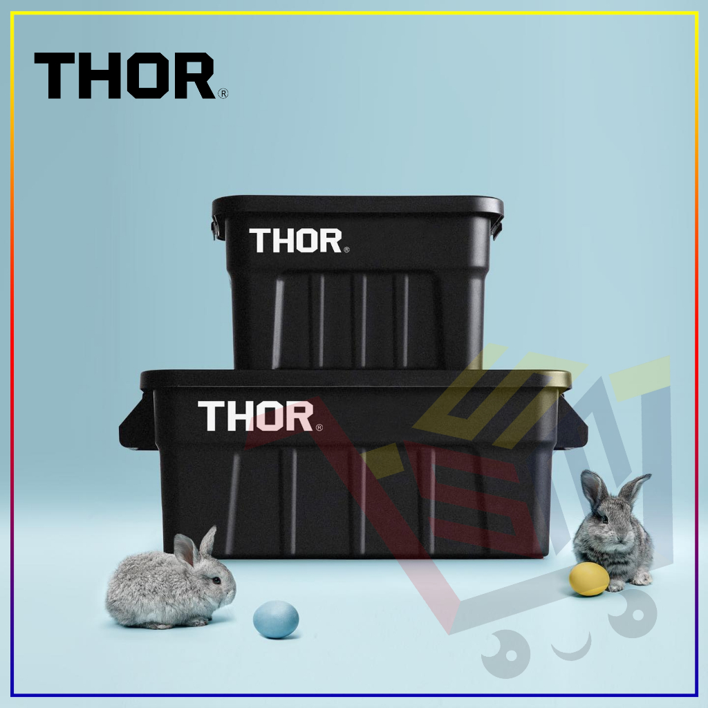 THOR® 22L Storage Box with Lid/Container Box/Stackable Storage Box ...
