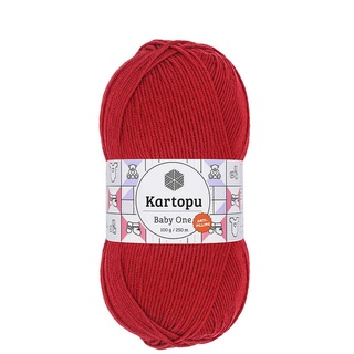 Kartopu Baby One Strickgarn – 4 Knäuel à 100 G, 100 % Acryl, Anti-pilling, 250 M Lauflänge (Farbe: Schwarz 940)