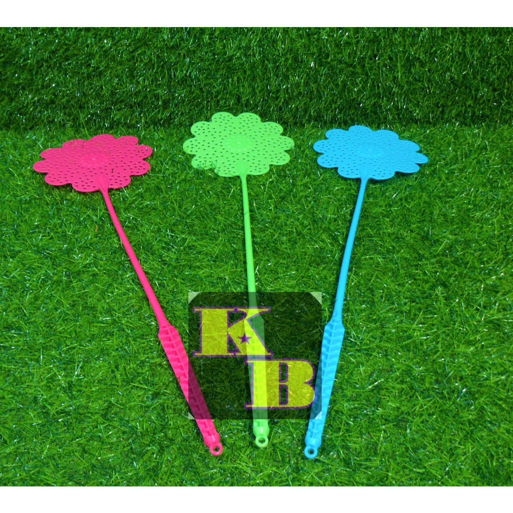 Long Swatter #9747 Fly Killer Sunnyware Flower Shape (Buy 1 Take 1 ...