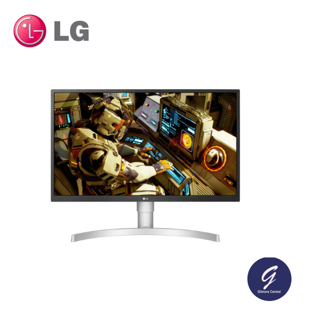 LG 27UL550W 27" 4K UHD HDR Flat Monitor/3840x2160/HDMI+DP/60Hz/300cd