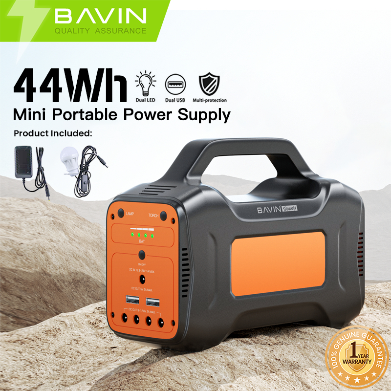 BAVIN Bs03 44Wh 12000mah Power Station Portable Emergency Power Supply ...