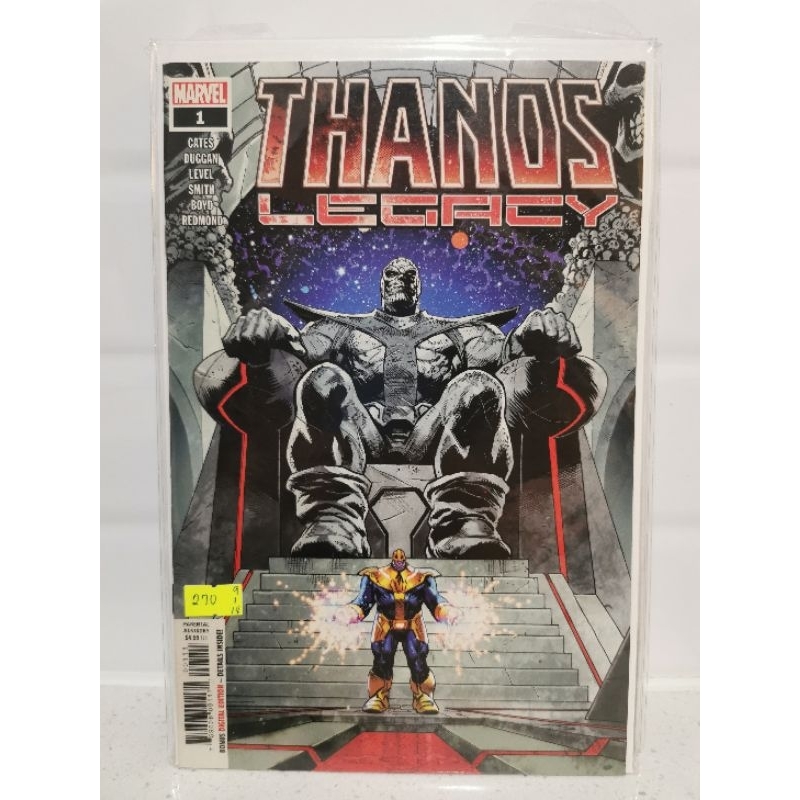 Marvel Comics Thanos Legacy issue 1 | Shopee Philippines