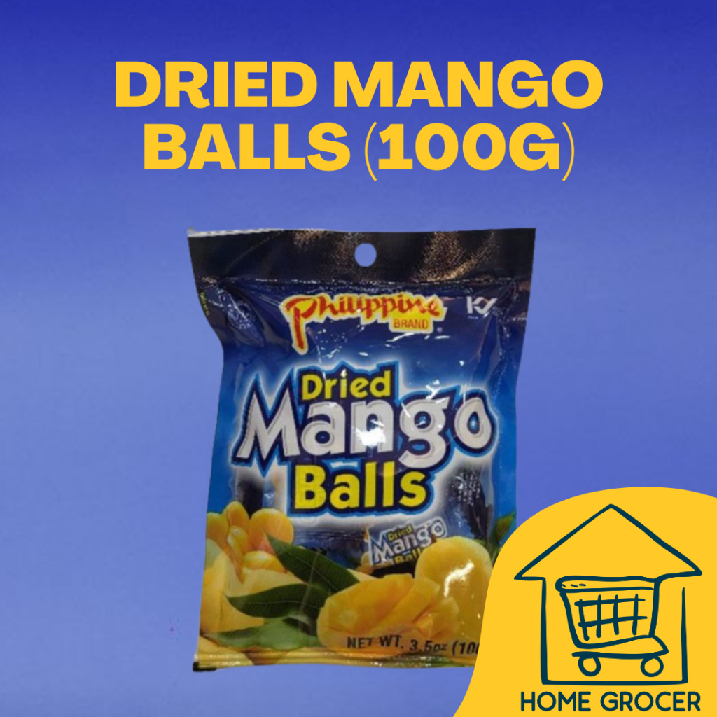 Philippine Brand - Dried Mango Balls 100g | Shopee Philippines