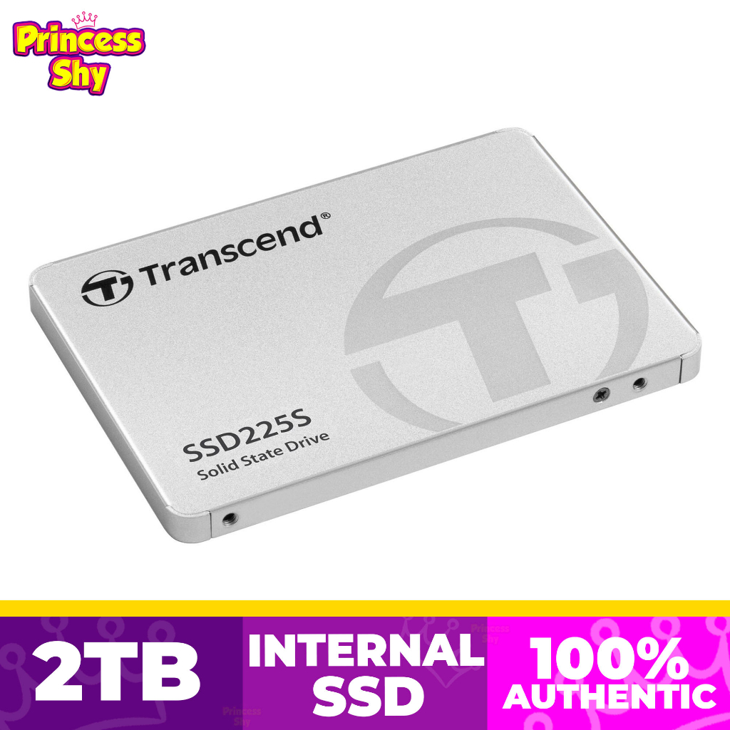 Transcend 2TB SSD 2.5" SATA III 6Gb/s SSD225S Internal Solid State Drive TS2TSSD225S Shopee