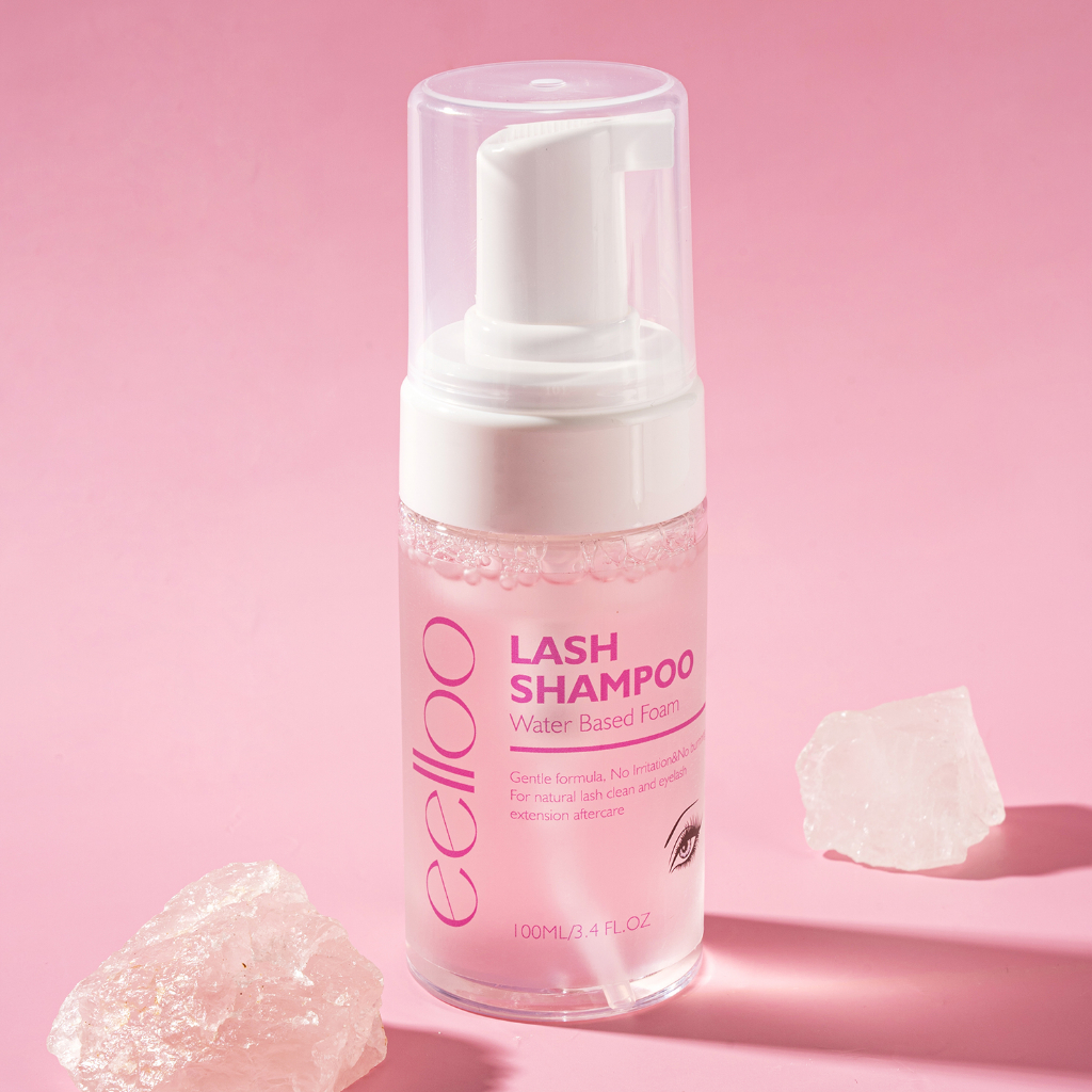 eelloo100ml Foam Lash Shampoo Eyelash Extensions Washing Cleanser