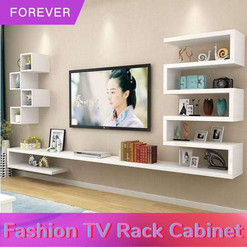 COD TV Rack Furniture Modern Minimalist Wall Mounted Bearable