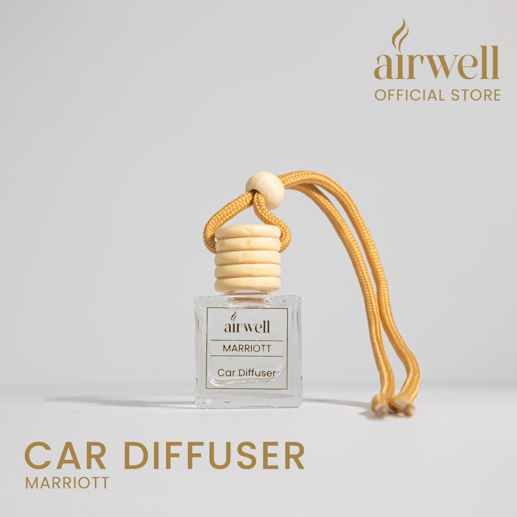 Airwell Premium Scents Hanging Diffuser Car Air Freshener Home