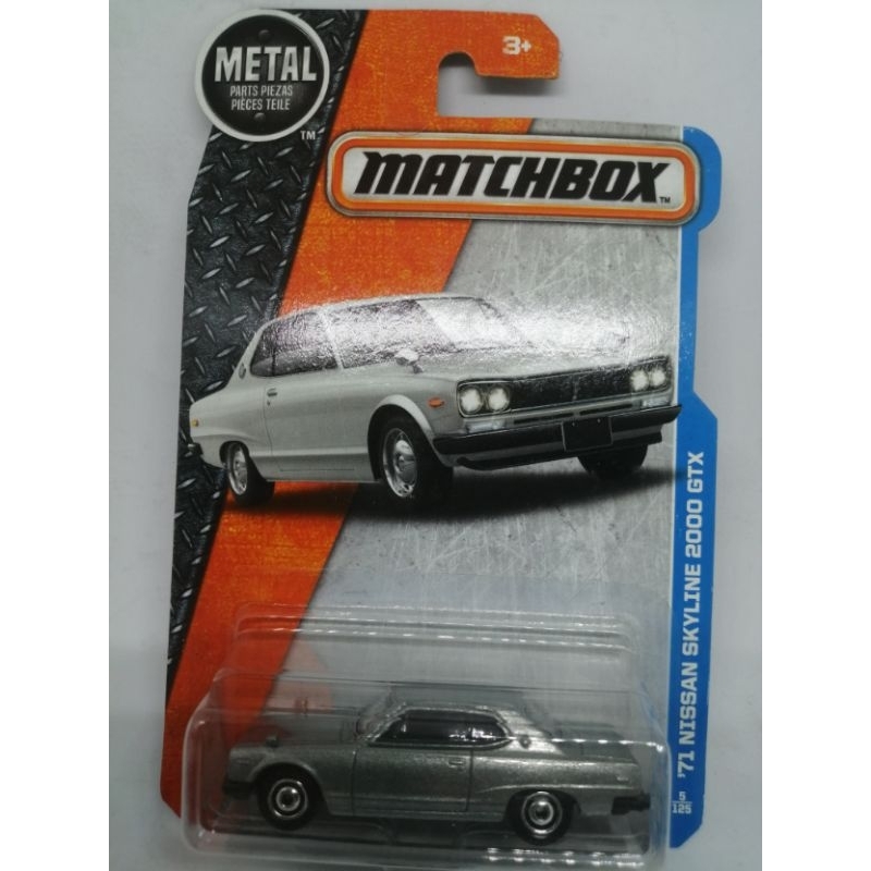 Matchbox Nissan Skyline 2000 GTX Spielzeugauto - Pink Edition - Limited Serie 9/24