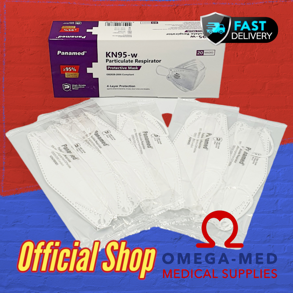 Panamed KN95 Mask Adult 20's (sold per box) | Shopee Philippines