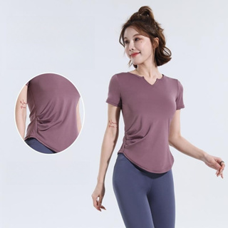 Yoga Tops Gym Women T Shirt Plus Size 5XL Short Sleeve Mesh Back